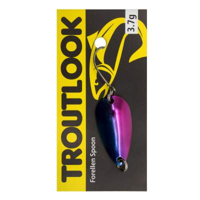 Troutlook Forellen Spoon Extasy, 3,11cm - 3,7g - Blue-Purple-Gold