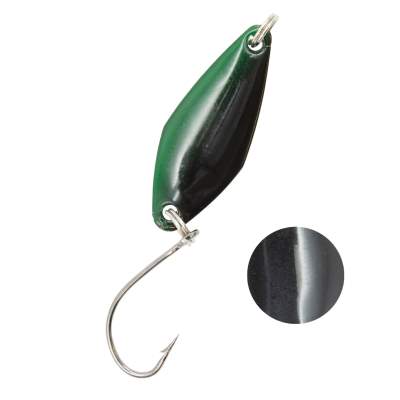 Troutlook Forellen Spoon Hunter, 2,90cm - 2,3g - Purple-Green-Black