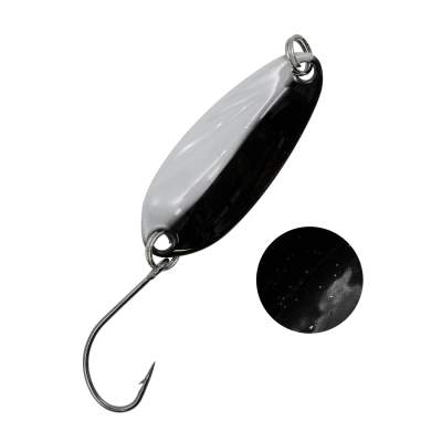 Troutlook Forellen Spoon Blade 2,77cm - 2,2g - Black-White