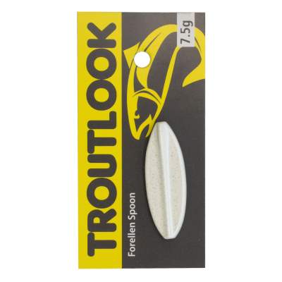 Troutlook Hurricane Inline Spoon, 3,66cm - 7,5g - Black-White Fluo