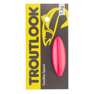 Troutlook Hurricane Inline Spoon 3,66cm - 7,5g - Black.Pink UV