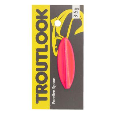 Troutlook Hurricane Inline Spoon, 4,00cm - 3,5g - Black.Pink UV