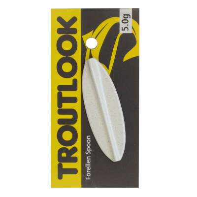 Troutlook Hurricane Inline Spoon, 4,84cm - 5,0g - Black-White Fluo