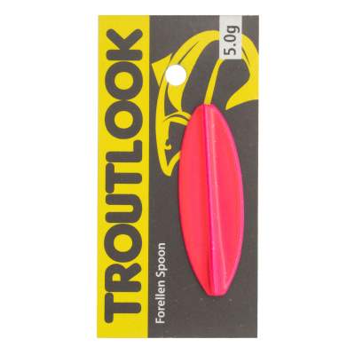 Troutlook Hurricane Inline Spoon 4,84cm - 5,0g - Black.Pink UV