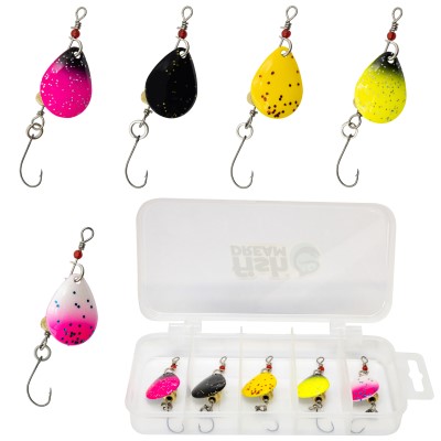 Fishdream Forellen Spinner Set 3,5g - 5 Stück