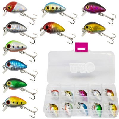 Fishdream Mini Wobbler Set, 11 Teile