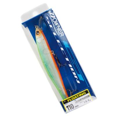 Owner Rip N Minnow 100 (CTM-110F-34), floating, - 11,0cm - chart shad clear - 14,4g - 1Stück