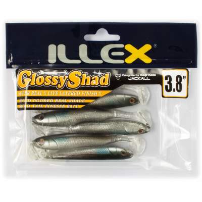 Illex Glossy Shad 3,8 Gummifisch Real Hasukko 9,7cm - Real Hasukko - 6,4g