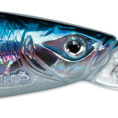 Pezon & Michel Gunki Gamera 65 SP Wobbler Metallic Bleek 6,5cm - Metallic Bleek - 5,3g - 1Stück