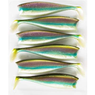 Illex Nitro Shad 90 Gummifisch Eperlan, 9cm - Eperlan - 7,5g - 6 Stück