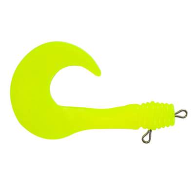 Illex Dexter Tail (Jerkbait Twisterschwanz) Fluo Yellow, - Fluo Yellow - 1Stück