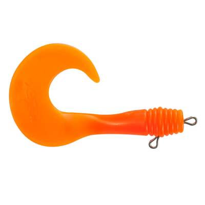 Illex Dexter Tail (Jerkbait Twisterschwanz) Fluo Orange, - Fluo Orange - 1Stück