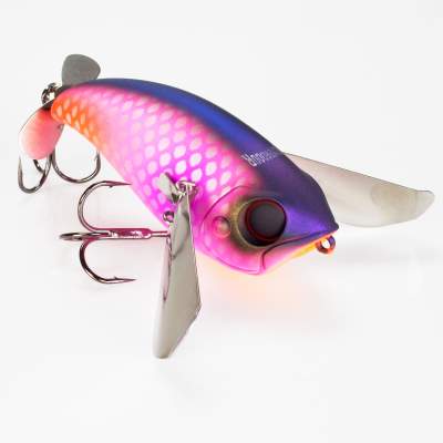 Illex Pompadour 79 Crawler Oberflächenwobbler DO Pink Pirarucu 7,9cm - DO Pink Pirarucu - 22,3g - 1Stück
