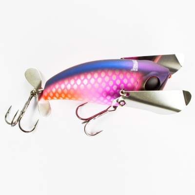 Illex Pompadour 79 Crawler Oberflächenwobbler DO Pink Pirarucu 7,9cm - DO Pink Pirarucu - 22,3g - 1Stück