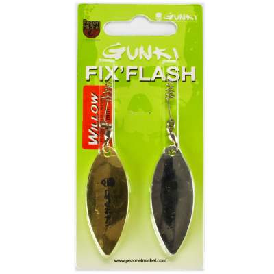 Pezon & Michel Spinnerblatt Fix'Flash W52 Flash Gold Silver 52mm 52mm - Flash Gold Silver - 1Stück