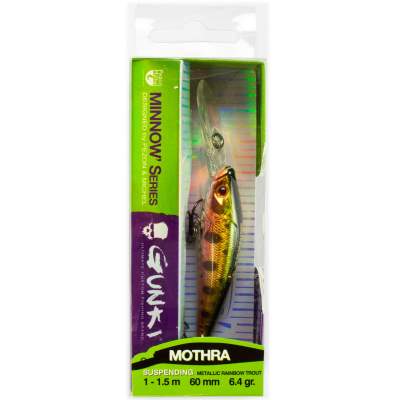 Pezon & Michel Gunki Mothra 60 SP Wobbler SP Metallic Rainbow Trout 60mm - Metallic Rainbow Trout - 6,4g