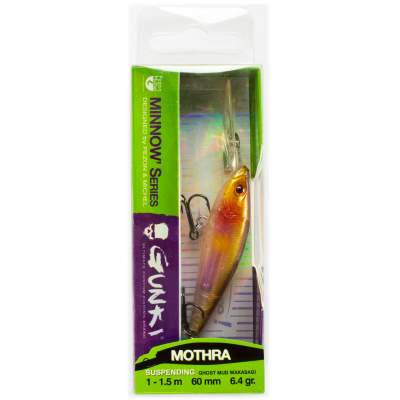 Pezon & Michel Gunki Mothra 60 SP Wobbler Ghost Mud Wakasagi 60mm - Ghost Mud Wakasagi - 6,4g