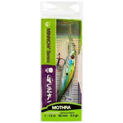 Pezon & Michel Gunki Mothra 60 SP Wobbler SP Metallic Roach, - 60mm - Metallic Roach - 6,4g