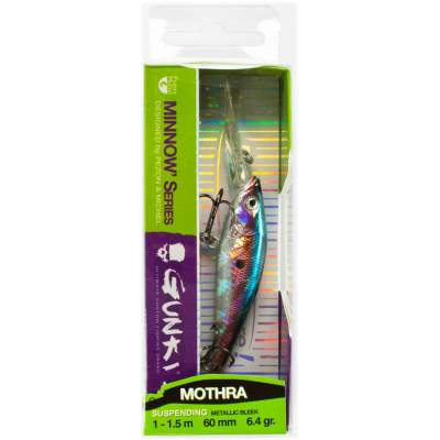 Pezon & Michel Gunki Mothra 60 SP Wobbler SP Metallic Bleek 60mm - Metallic Bleek - 6,4g
