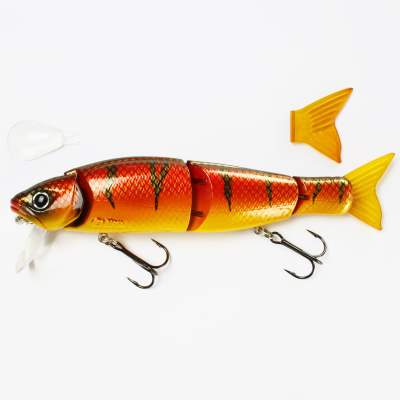 Pezon & Michel Gunki Itoka 155 F Tiger Orange Chart, 15,5cm - 31g - 1Stück