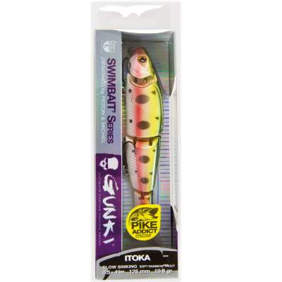 Pezon & Michel Gunki Swimbait Itoka 125 S Wobbler Soft Rainbow Trout, - 125mm - Soft Rainbow Trout - 19,8g