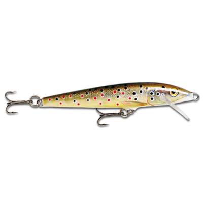 Rapala Original Floater Wobbler 5,0cm Brown Trout (TR) 3g, floating, 1 Stück