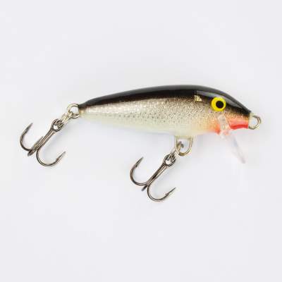 Rapala Original Floater Wobbler 5,0cm Silver (S) 3g, flaoting, 1 Stück