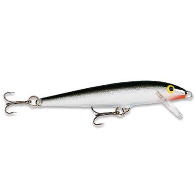 Rapala Original Floater Wobbler 7,0cm Silver (S) 4g, floating, 1 Stück