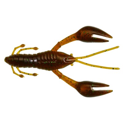 Gunki Hourra Craw - Krebs 10cm - Pumpkin Green FLK