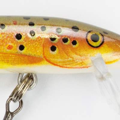 Rapala Jointed Wobbler 5,0cm Brown Trout (TR) 4g, floating, 1 Stück