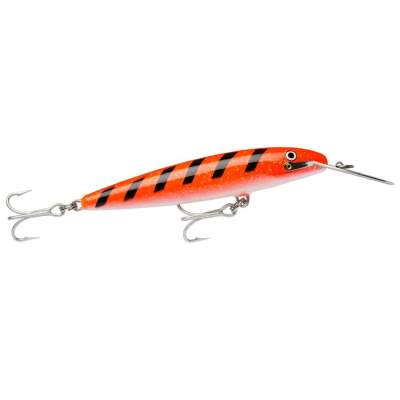 Rapala Countdown Magnum Wobbler 18cm Orange Pearl White Skirt (OWSK), 70g, sinking, tiefläufer, 1 Stück