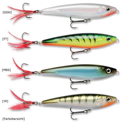 Rapala X-Rap SubWalk 9,0cm 19g, Moss Back Shiner (MBS)