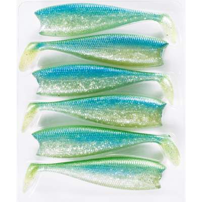 Illex Nitro Shad - Gummifische 9cm - Blue Herring - 7.5g - 6 Stück
