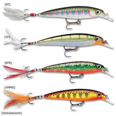 Rapala X-Rap 8,0cm 7,0g Wobbler, Brook Trout (BTR)