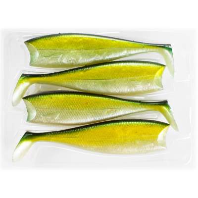 Illex Nitro Shad 120 Gummifisch Golden Green 12cm - Golden Green - 16,5g - 4 Stück