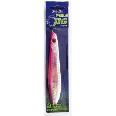 Team Deep Sea Pela Jig by Andree's Expeditions 150g pink/silver Holographic, - pink/silver Holographic- 150g - 1Stück