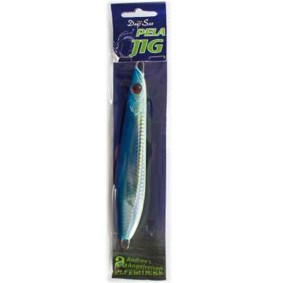 Team Deep Sea Pela Jig by Andree's Expeditions 150g blue/silver Holographic blue/silver Holographic- 150g - 1Stück