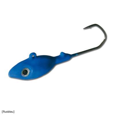 Blitz Pilker Twisterkopf 04 40g, - fluo/blau - 40g - 1Stück