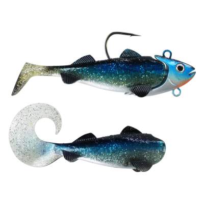 Team Deep Sea Hightide Sea Shad - der Meeresangel Gummifisch, 200g - Holographic Hering