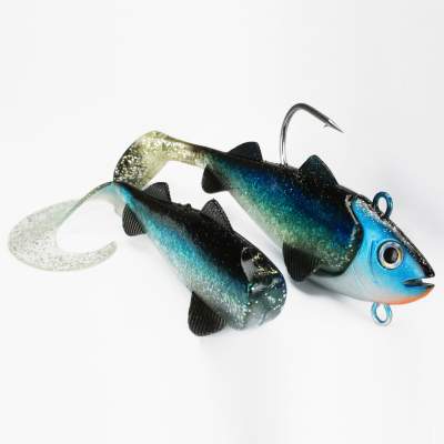 Team Deep Sea Hightide Sea Shad - der Meeresangel Gummifisch 200g - Holographic Hering