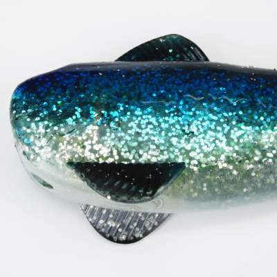 Team Deep Sea Hightide Sea Shad - der Meeresangel Gummifisch, 200g - Holographic Hering