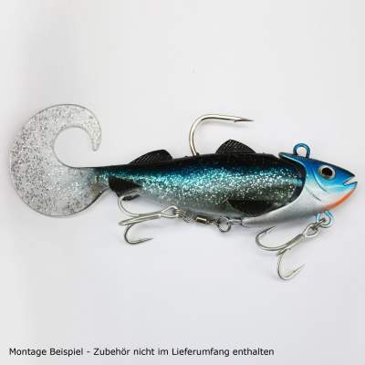 Team Deep Sea Hightide Sea Shad - der Meeresangel Gummifisch, 200g - Holographic Hering