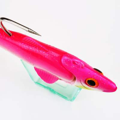 Team Deep Sea Hightide Sea Shad - der Meeresangel Gummifisch 200g - UV Pink Princess