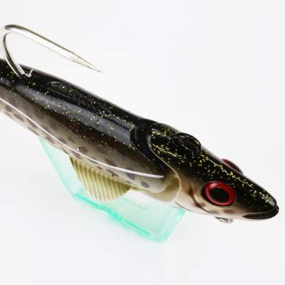 Team Deep Sea Hightide Sea Shad - der Meeresangel Gummifisch, 200g - Dorsch Glitter