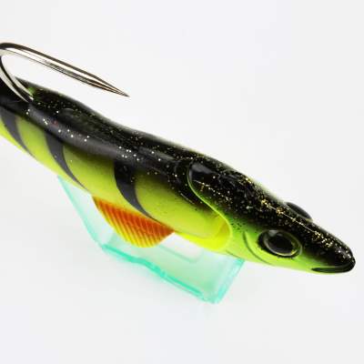 Team Deep Sea Hightide Sea Shad - der Meeresangel Gummifisch 200g - UV Chartreuse Ghost