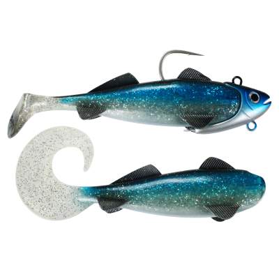 Team Deep Sea Hightide Sea Shad - der Meeresangel Gummifisch 300g - Holographic Hering