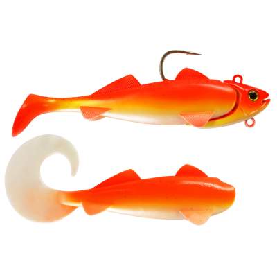 Team Deep Sea Hightide Sea Shad - der Meeresangel Gummifisch 300g - UV Rotbarsch