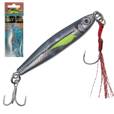 Team Deep Sea Ugly Speed Jig X BKK Hooks, 45g - Blue Marlin - 1Stück