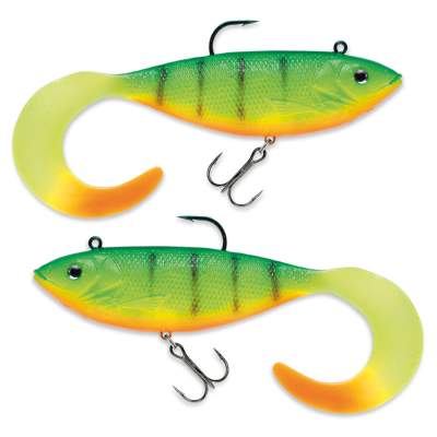 Storm Wildeye Seeker Shad 15cm GRT Green Tiger Doppelpack, - 15cm - GRT - 46g - 2Stück