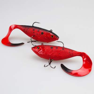 Storm Wildeye Seeker Shad 15cm 6 RHC Red Hot Chile, - 15cm - RHC - 46g - 2Stück